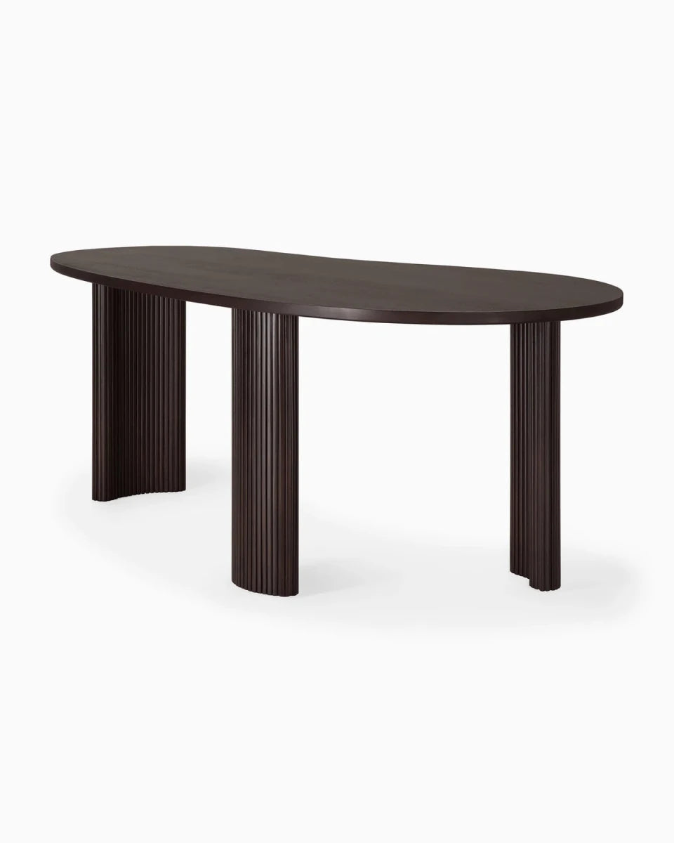 Mahogany Dark Brown / Large (78.5")