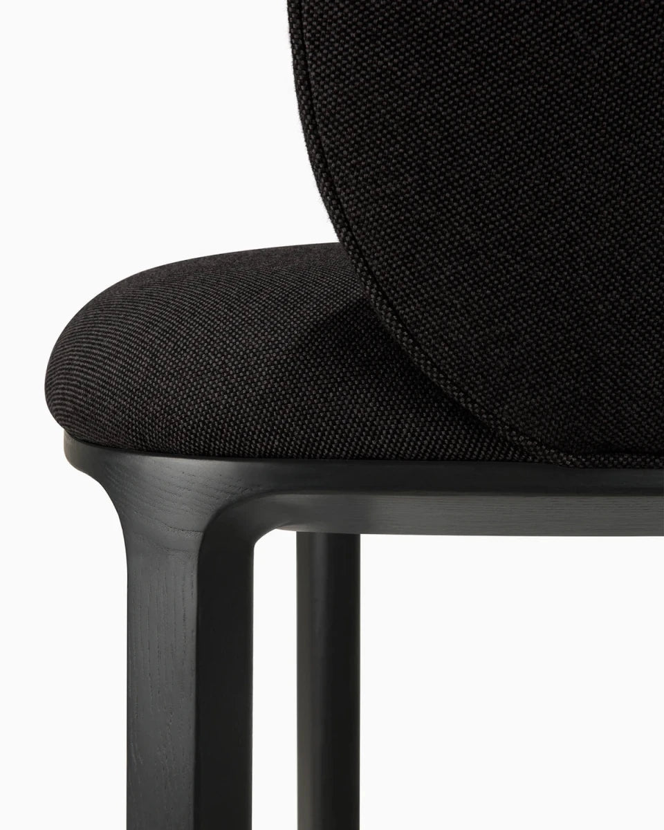Charcoal Seat / Black Oak Legs