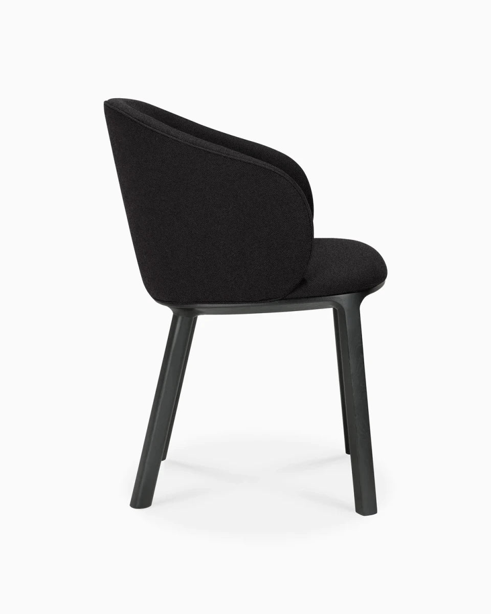Charcoal Seat / Black Oak Legs