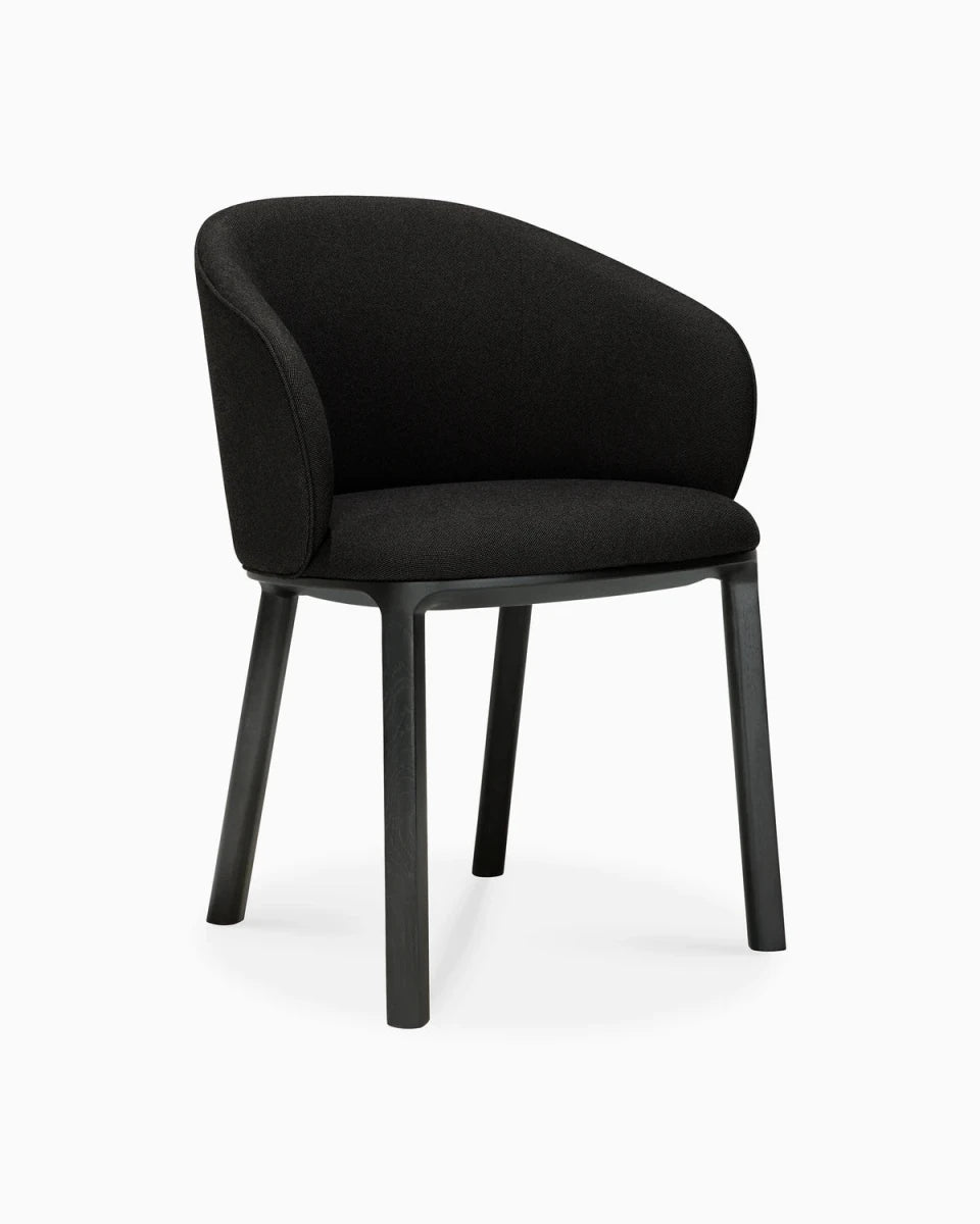 Charcoal Seat / Black Oak Legs