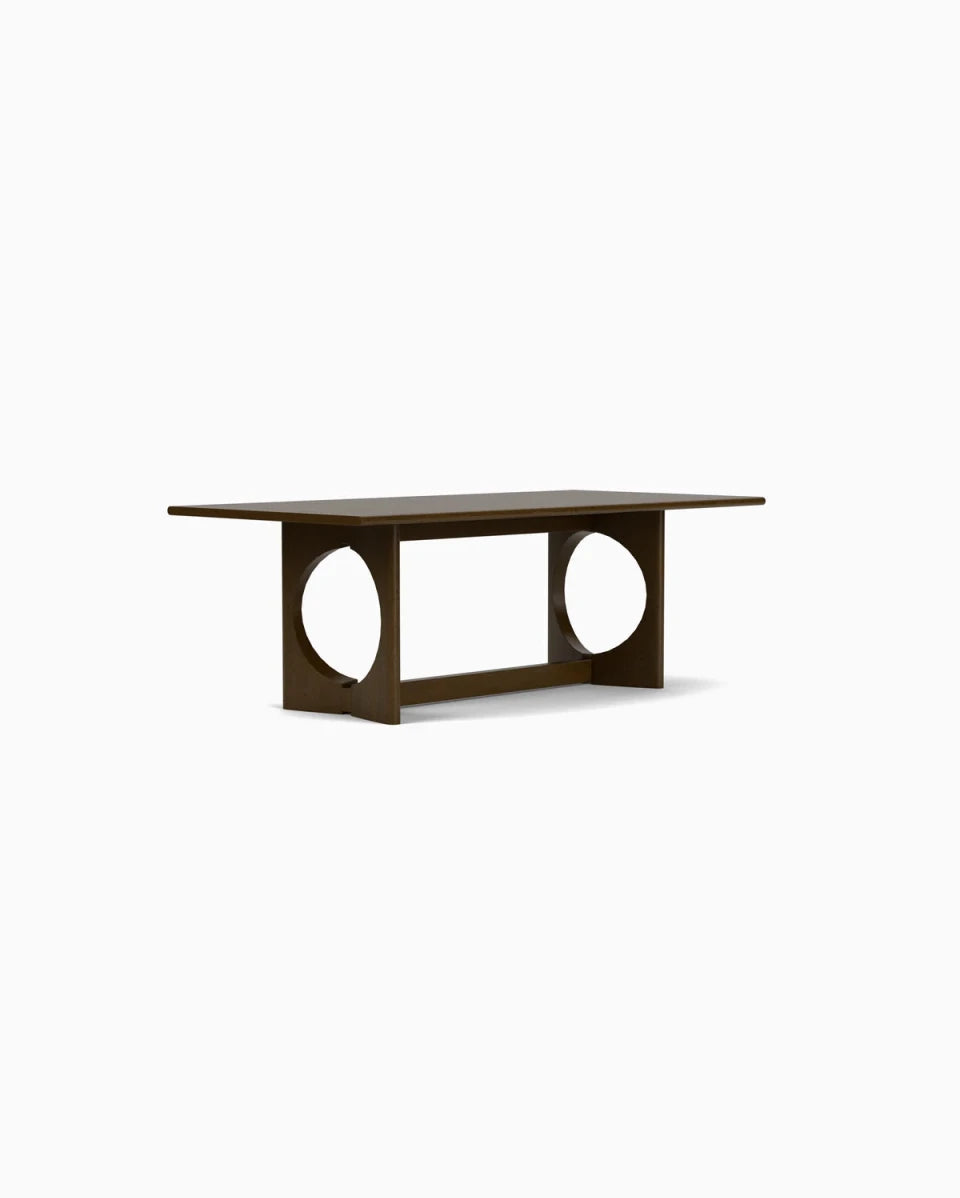Espresso Oak / 84" length | Seats 6