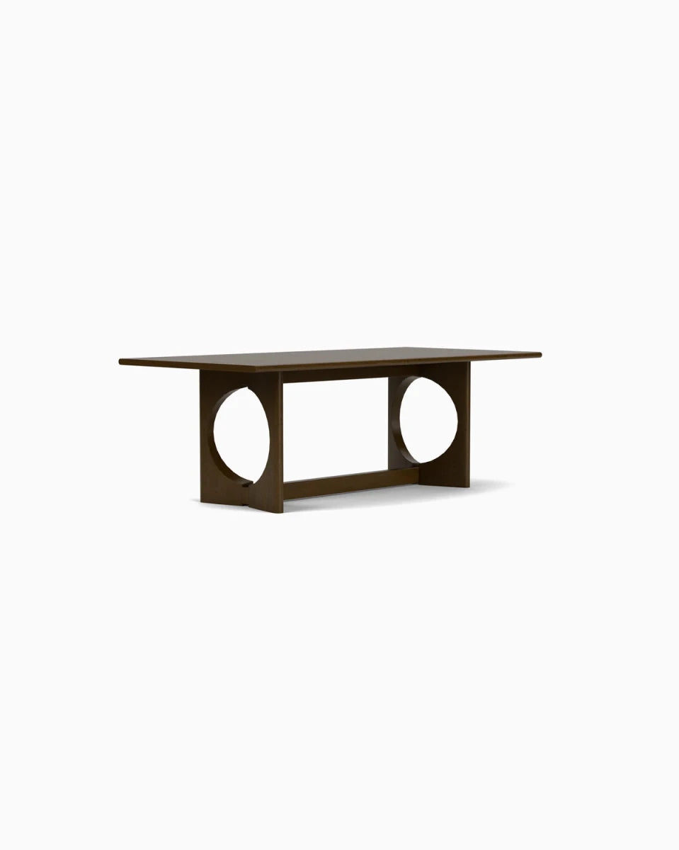 Espresso Oak / 84" length | Seats 6