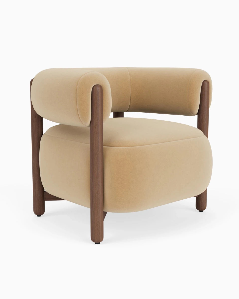 Caramel Velvet / Walnut