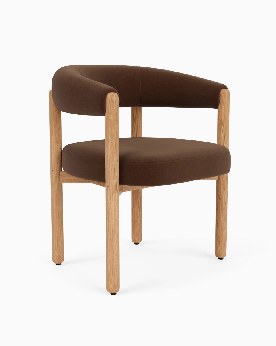 Cognac Velvet / White Oak