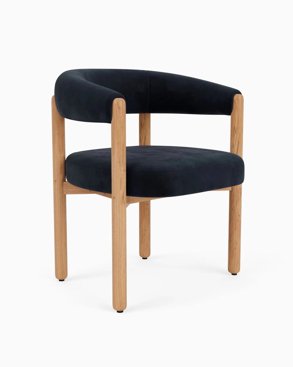 Ebony Velvet / White Oak