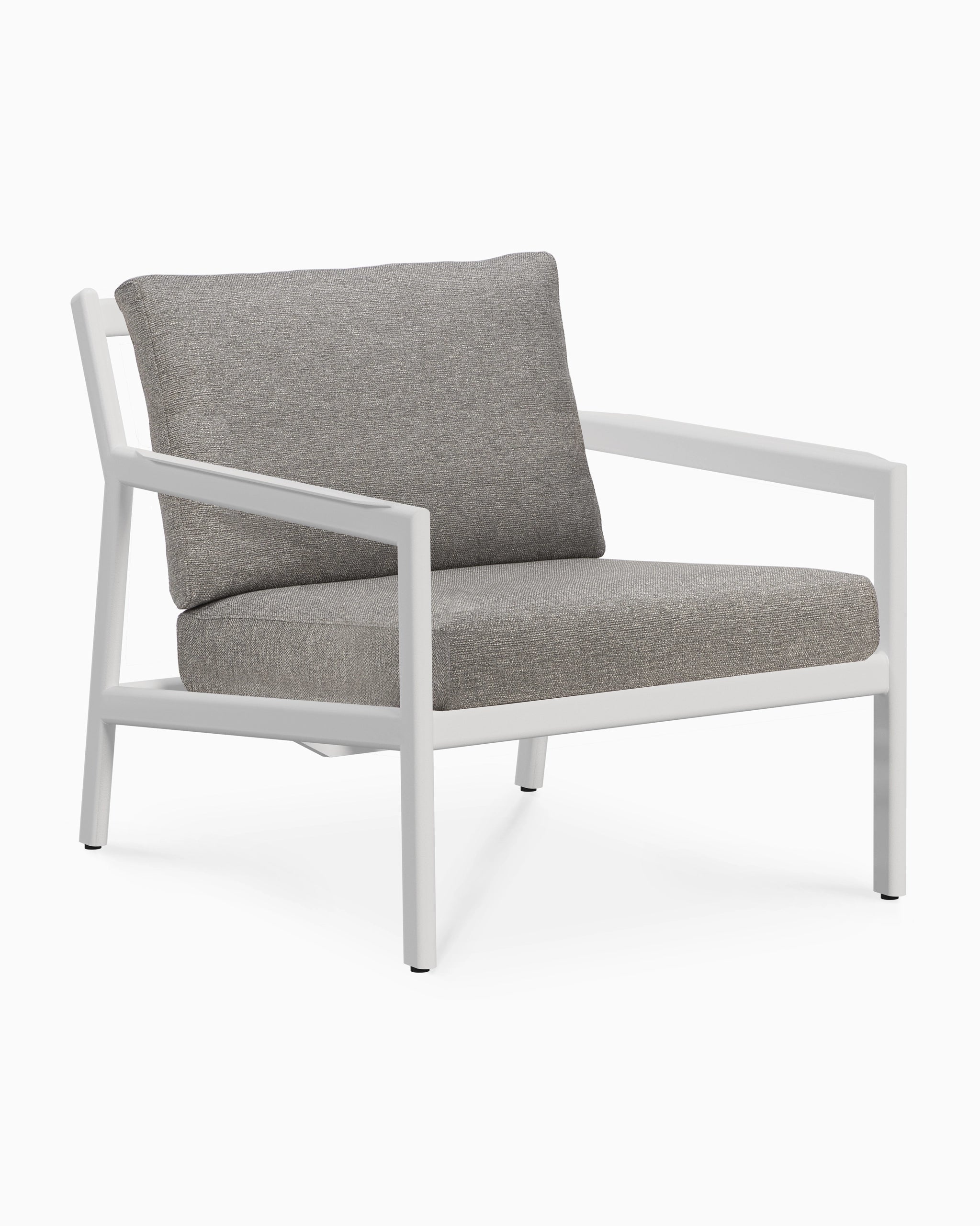 Aluminum White / Mocha