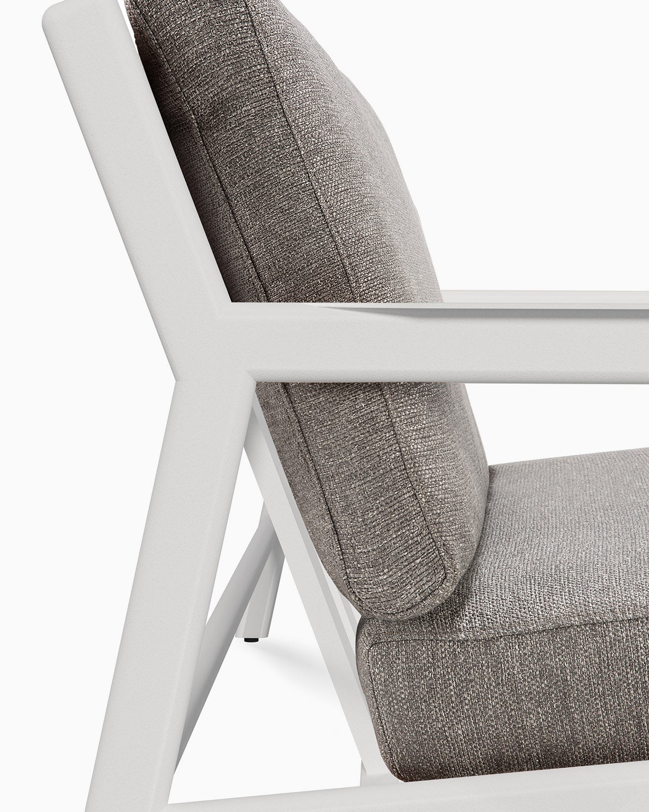 Aluminum White / Mocha