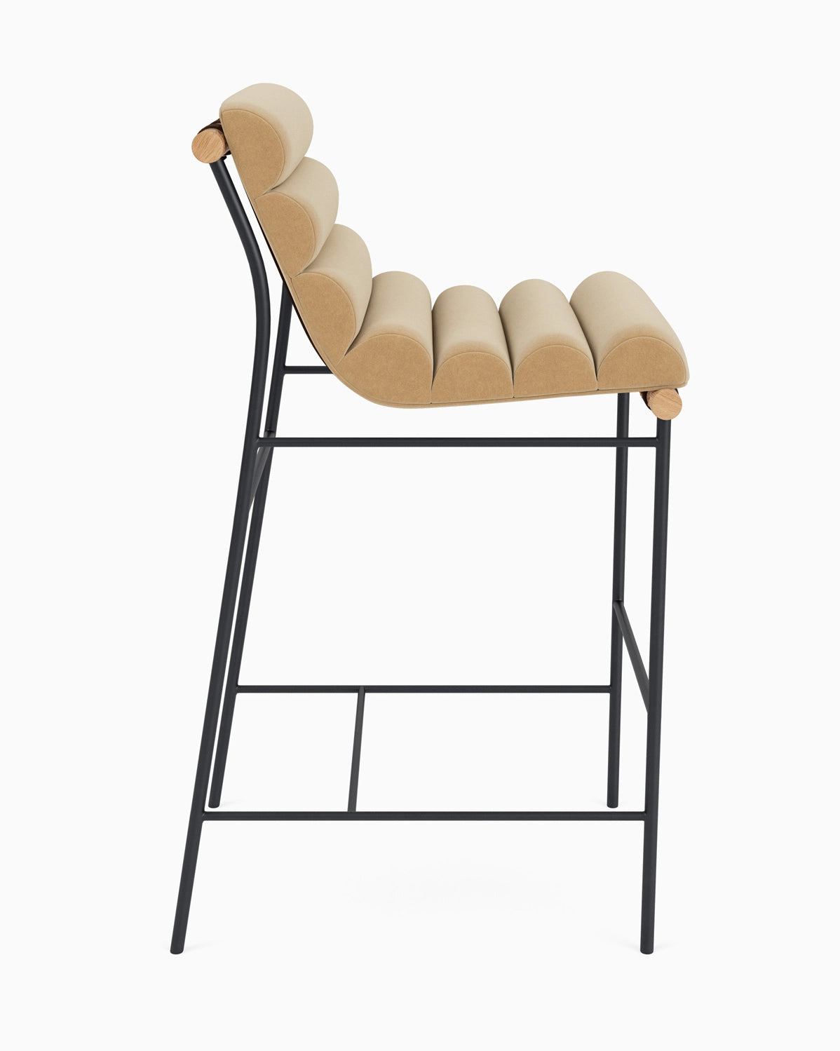 Caramel Velvet / White Oak / Bar (30" Height)