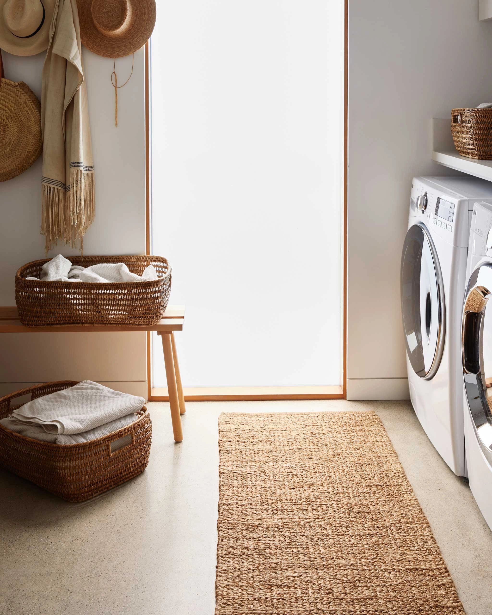 3' x 8' / Natural Woven