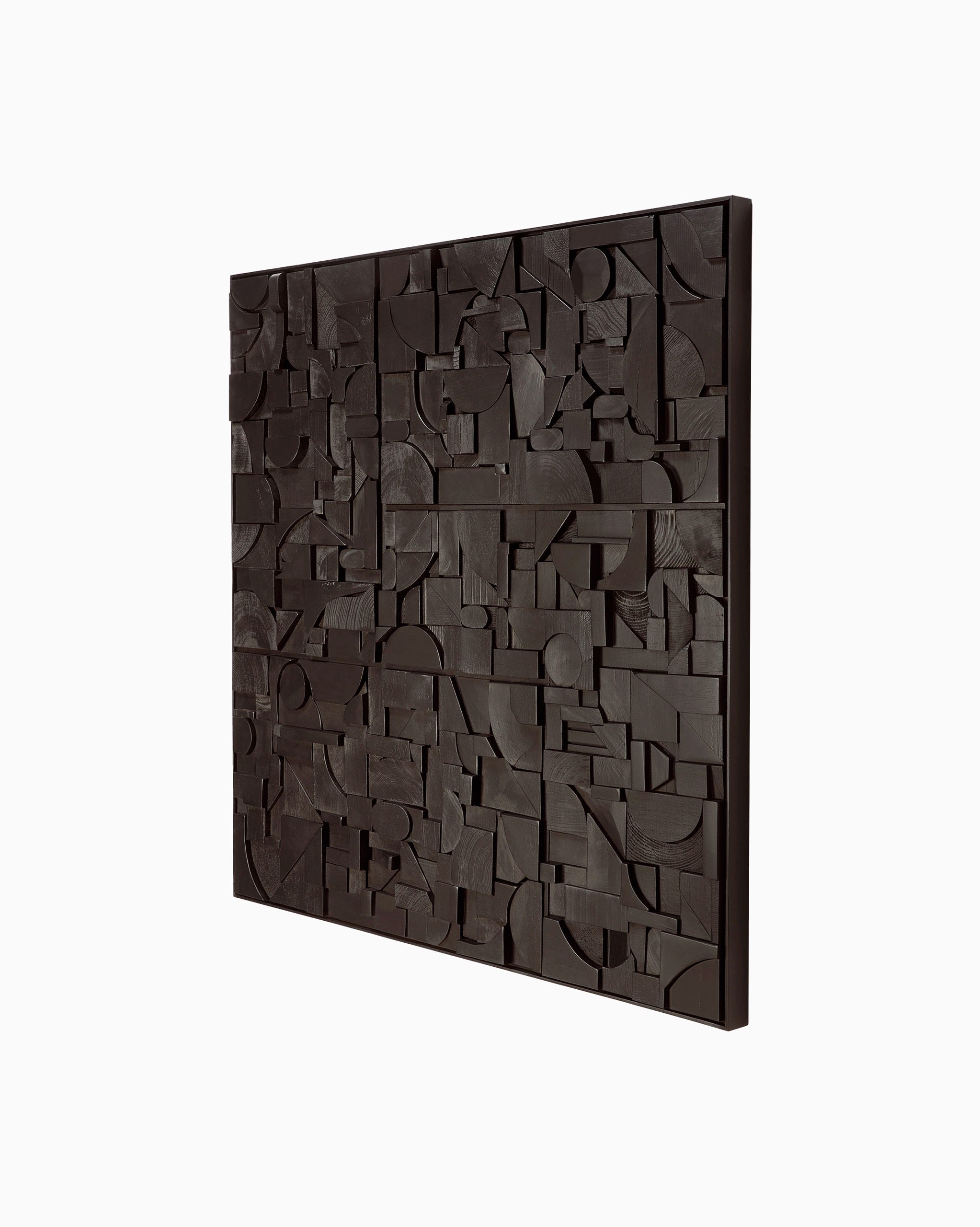 Black / 39.5 x 39.5"