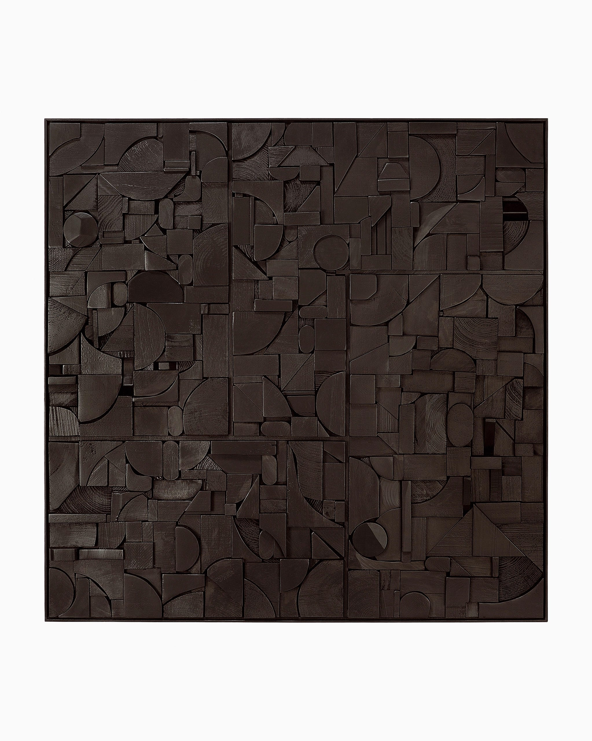 Black / 39.5 x 39.5"