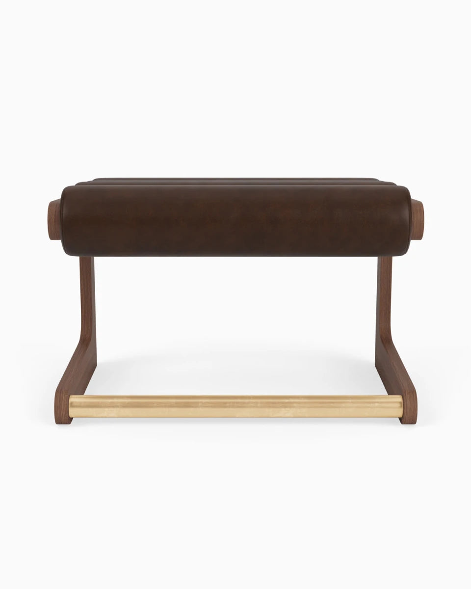 Maple Leather / Walnut Frame