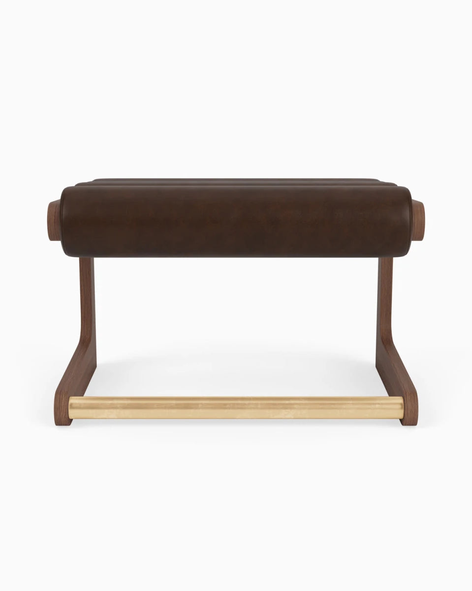 Maple Leather / Walnut Frame