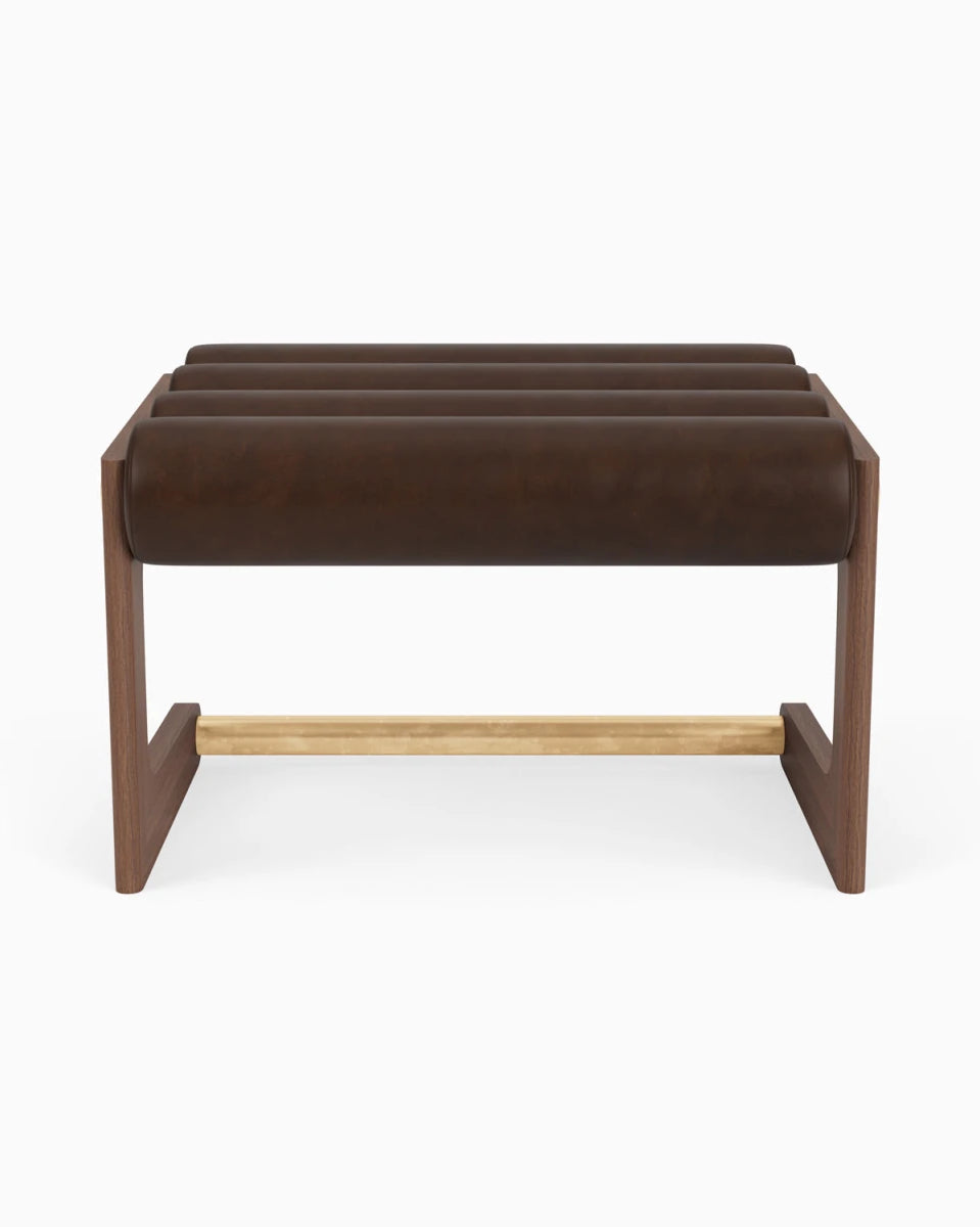Maple Leather / Walnut Frame