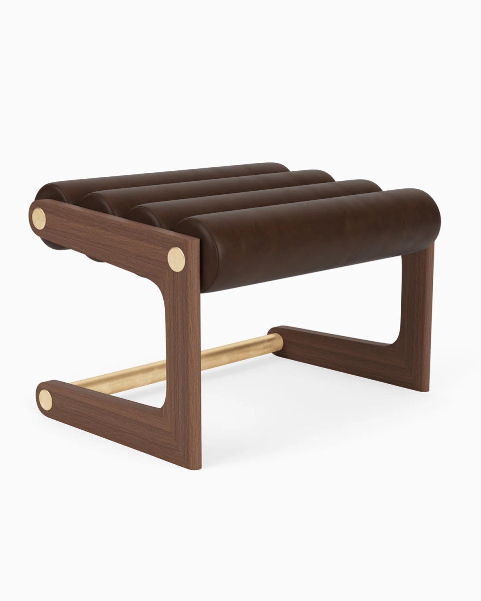 Maple Leather / Walnut Frame