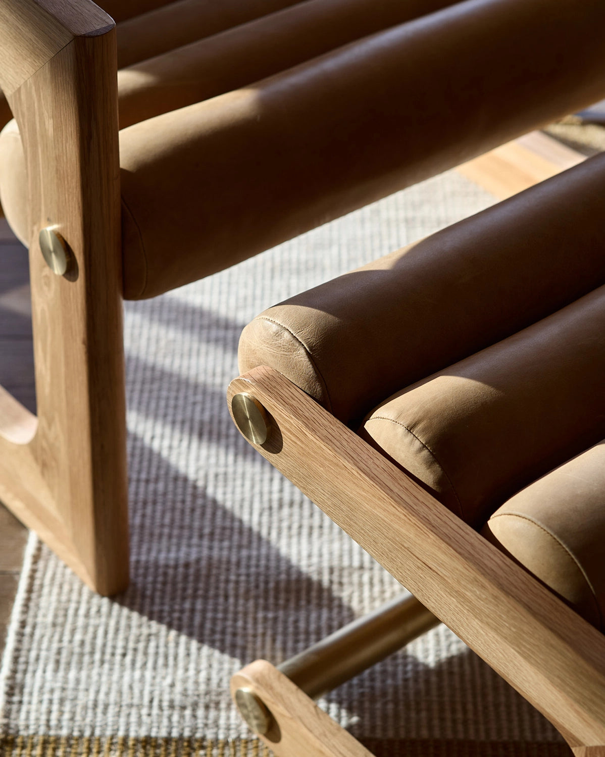 White Oak Frame / Sunflower Leather