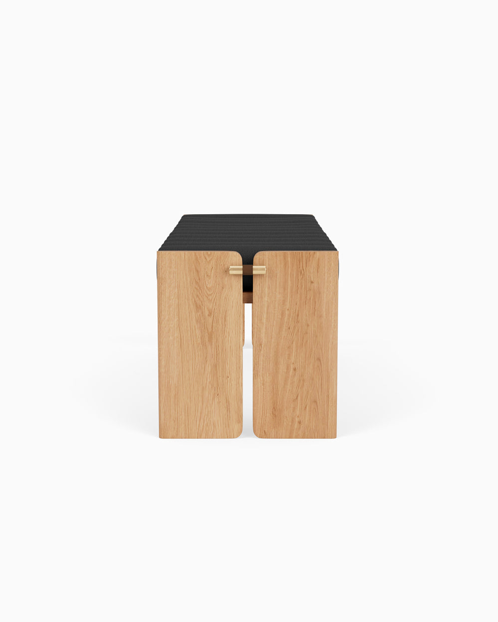 Charcoal Boucle / White Oak