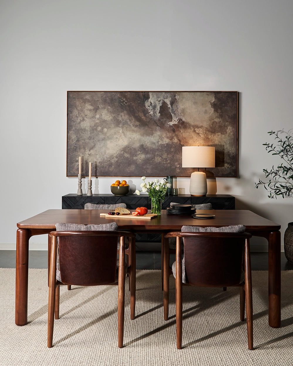 Chocolate Basketweave / Maple Leather / Walnut