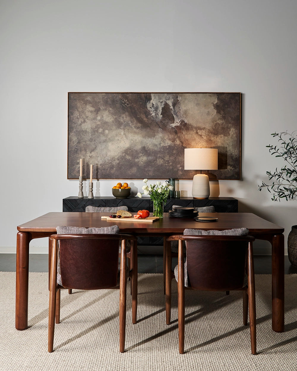 Chocolate Basketweave / Maple Leather / Walnut