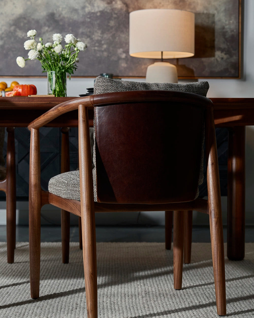 Chocolate Basketweave / Maple Leather / Walnut