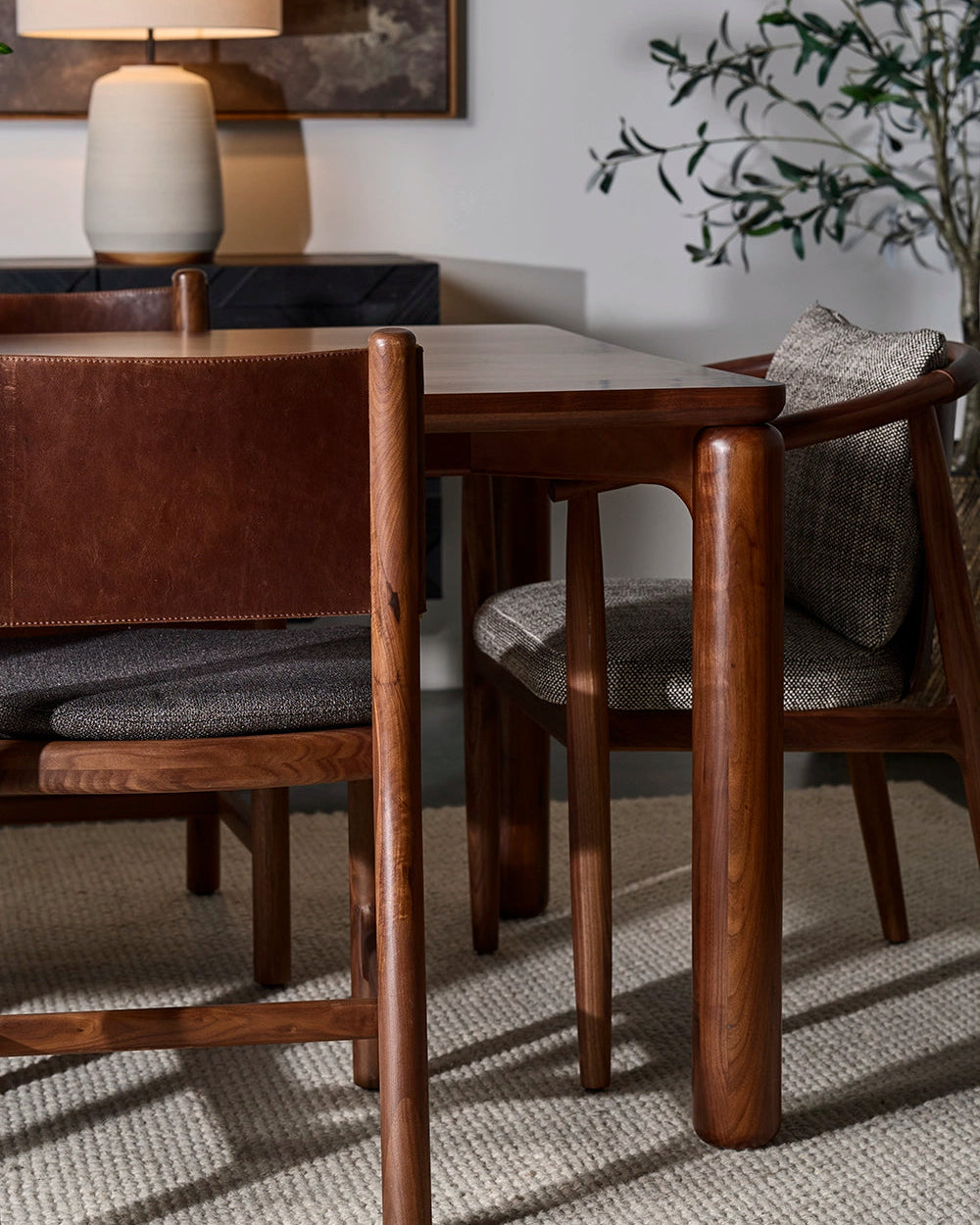 Walnut / 78" x 42" | Seats 6