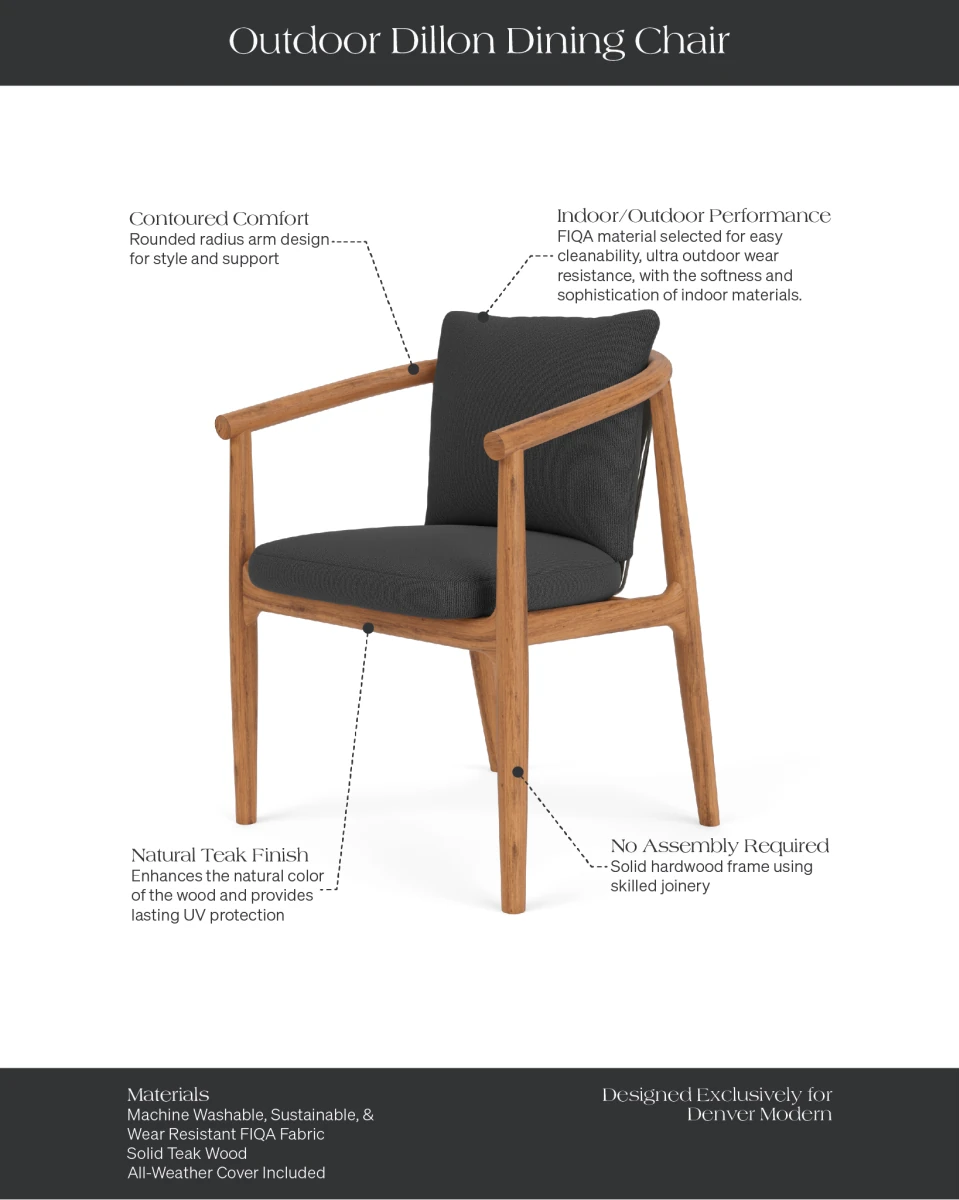 Slate FIQA Boucle / Tan Outdoor Rope