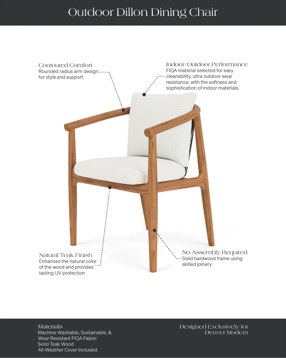 Dove FIQA Boucle / Tan Outdoor Rope