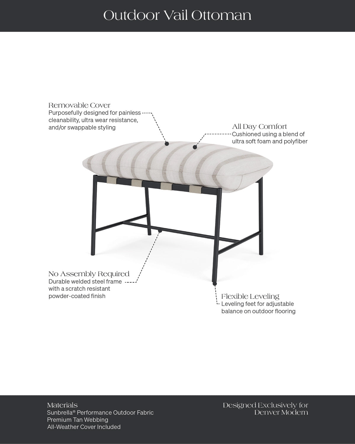 Cabana Stripe - Sunbrella® Performance