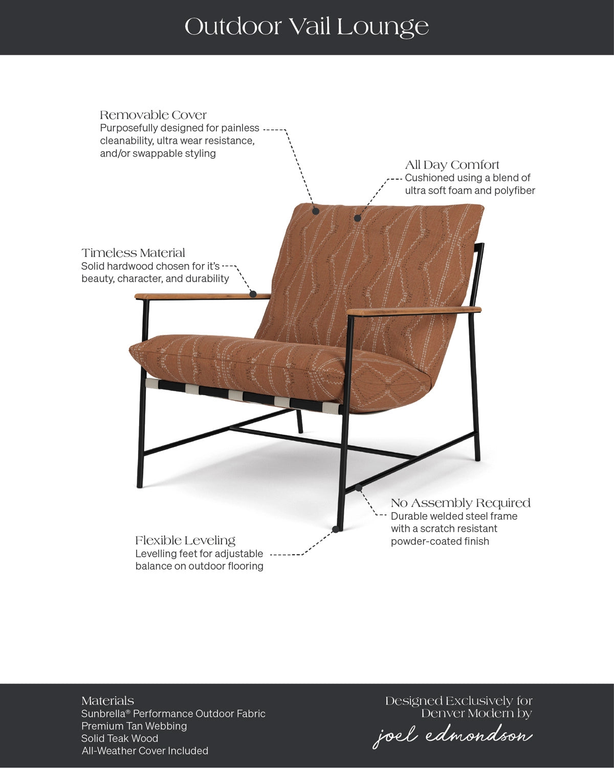 Gradual - Clay Sunbrella® Performance