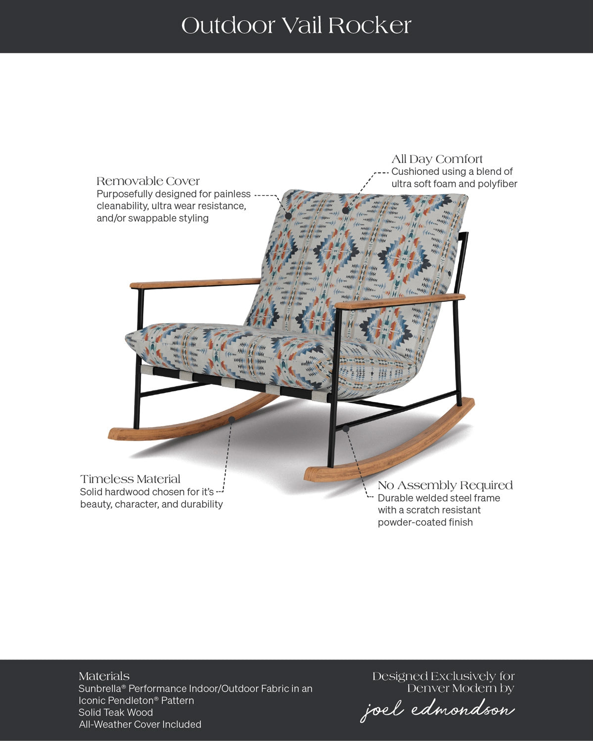 Juniper Mesa - Sunset Sunbrella® Performance Pendleton®