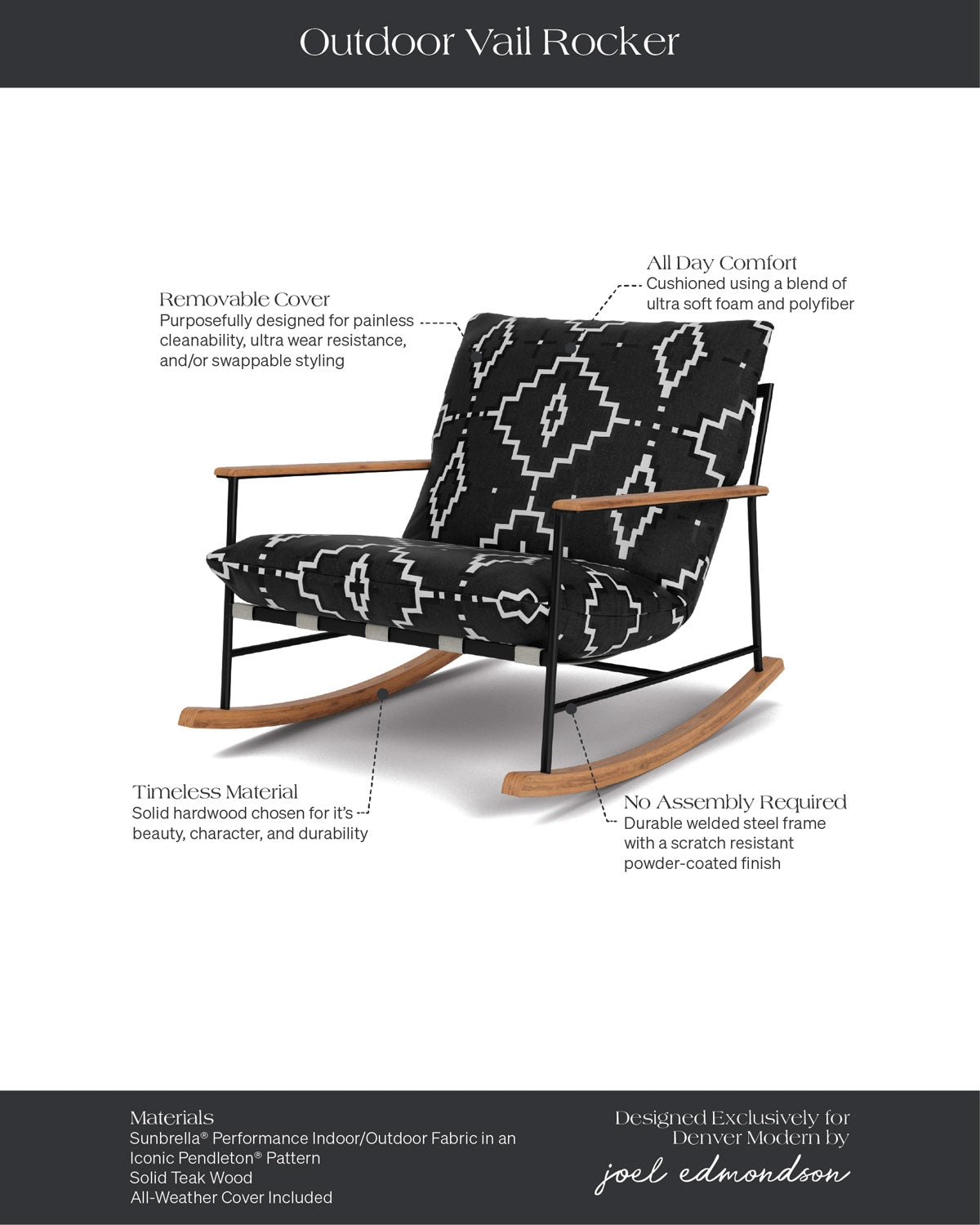 Kiva Steps - Classic Sunbrella® Performance Pendleton®