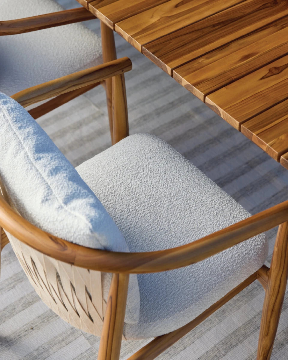 Dove FIQA Boucle / Tan Outdoor Rope