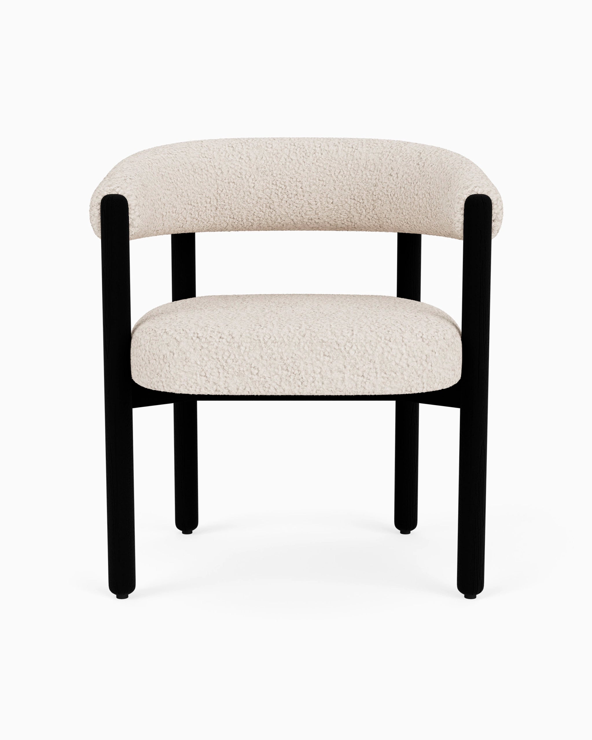 Ebony Frame / Cream Curly