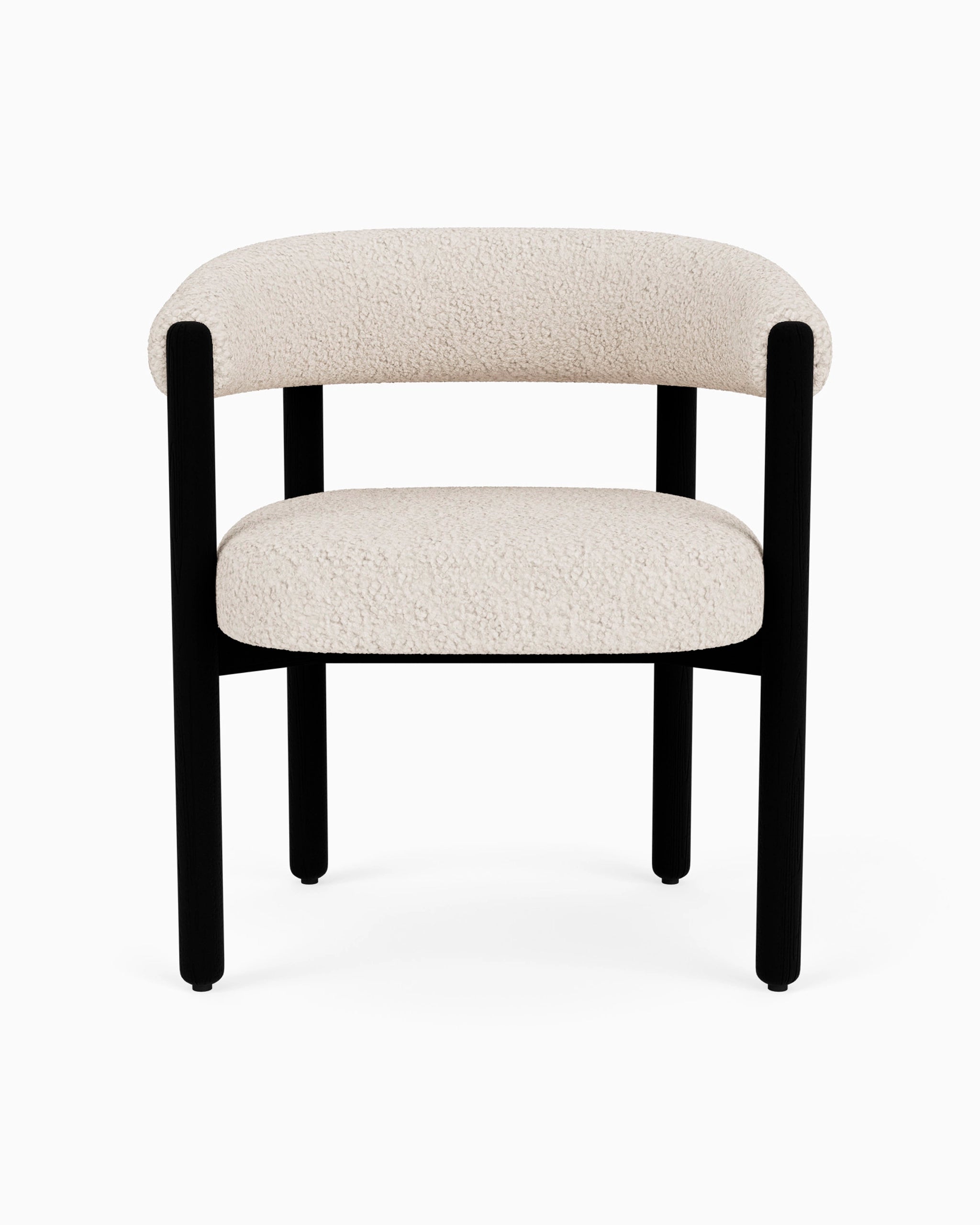 Ebony Frame / Cream Curly