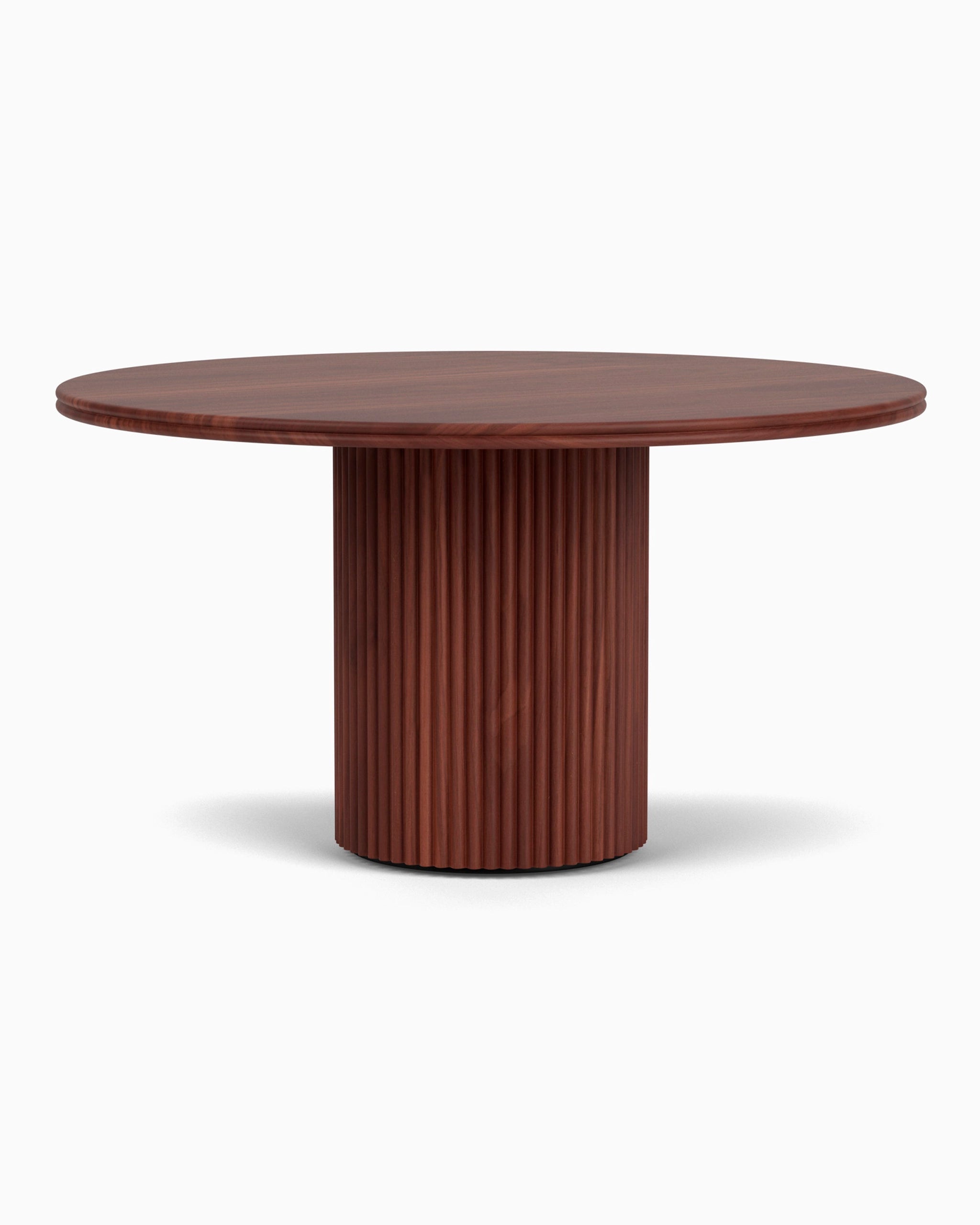 Walnut / 48" round | Seats 4