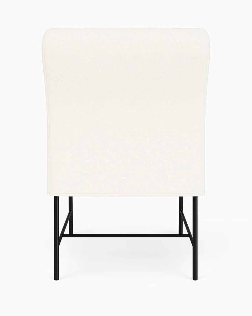 Ivory FIQA Woven / Vail Dining Chair Cover