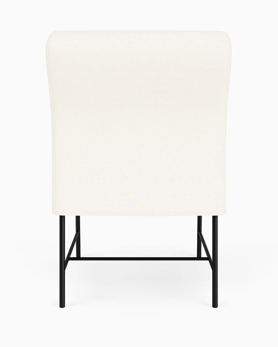 Ivory FIQA Woven / Vail Dining Chair Cover
