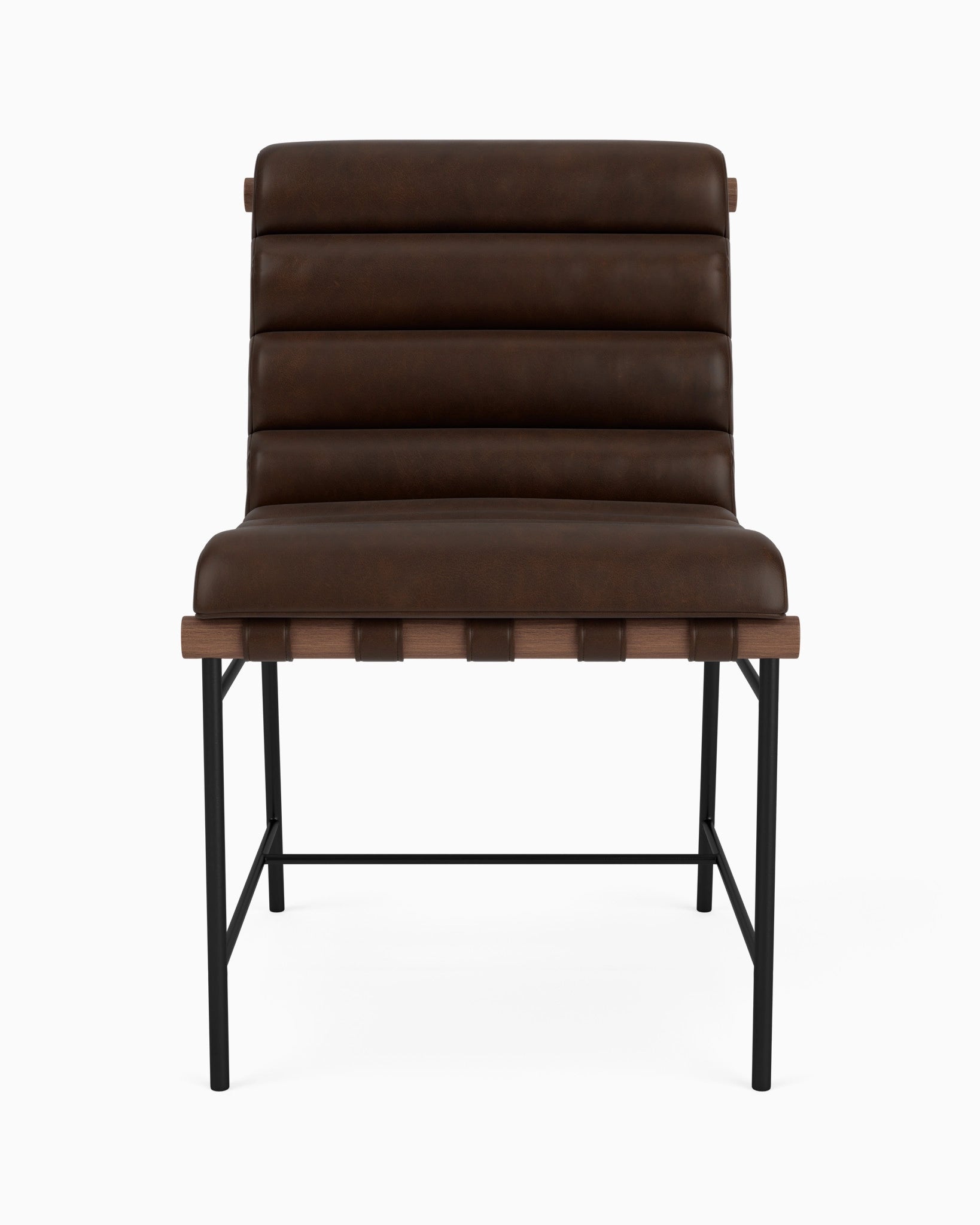 Maple Brown Leather / Walnut