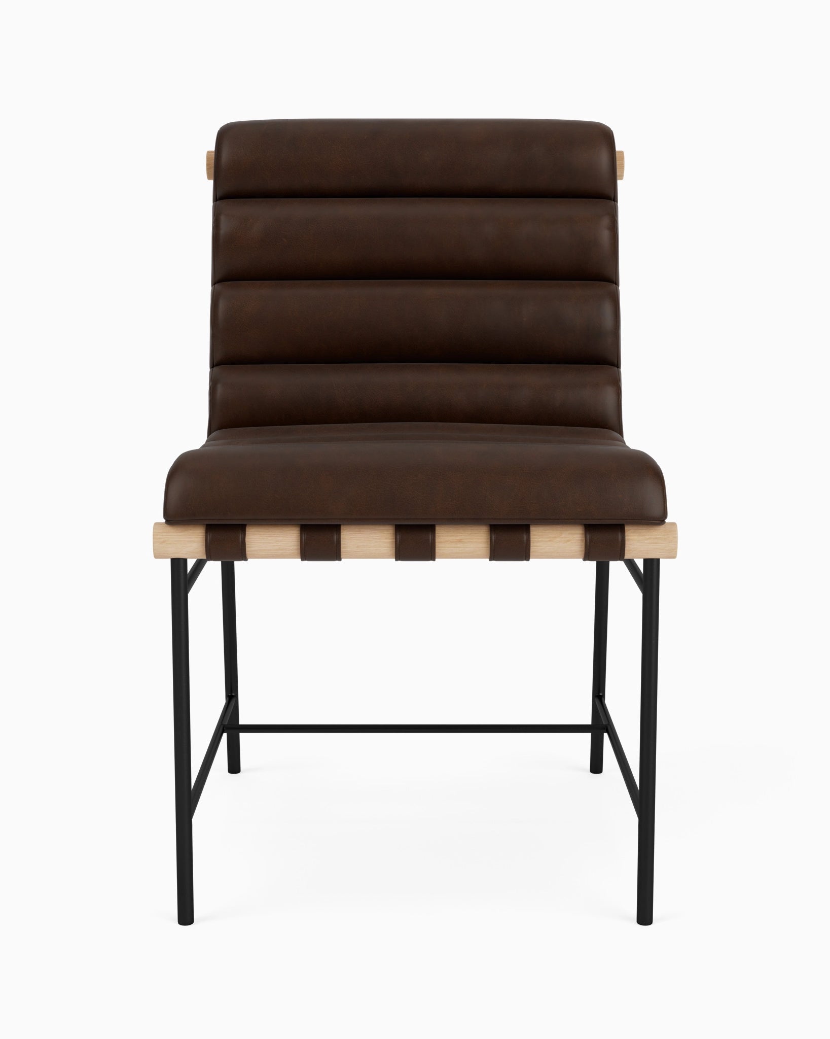 Maple Brown Leather / White Oak