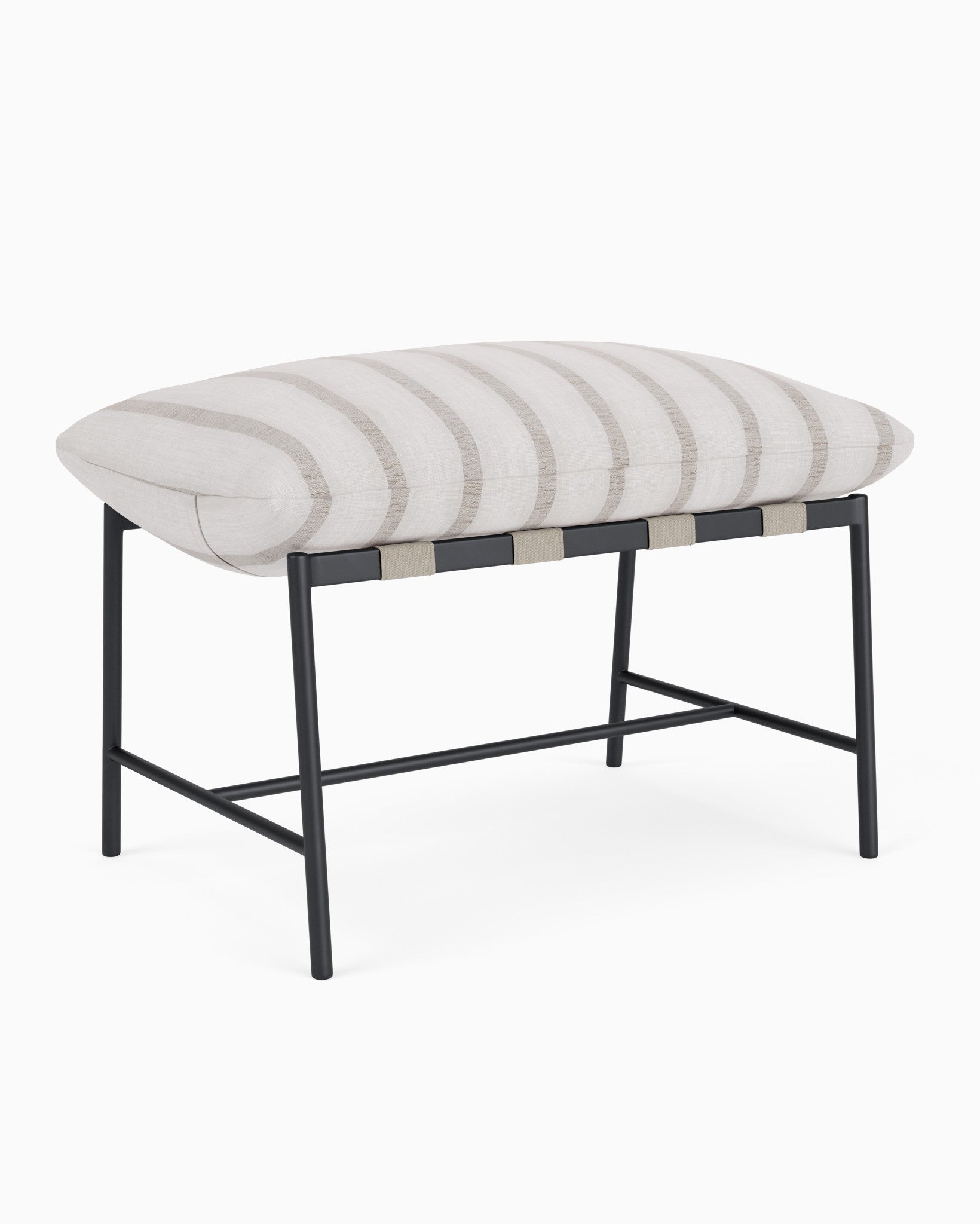 Sunbrella® Cabana Stripe with All-Weather Cover
