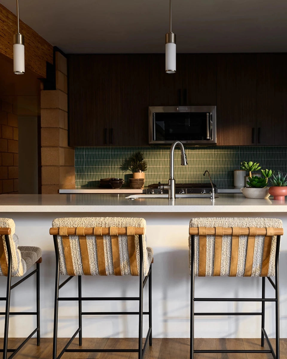 Sand Boucle / White Oak / Counter (24" Height)