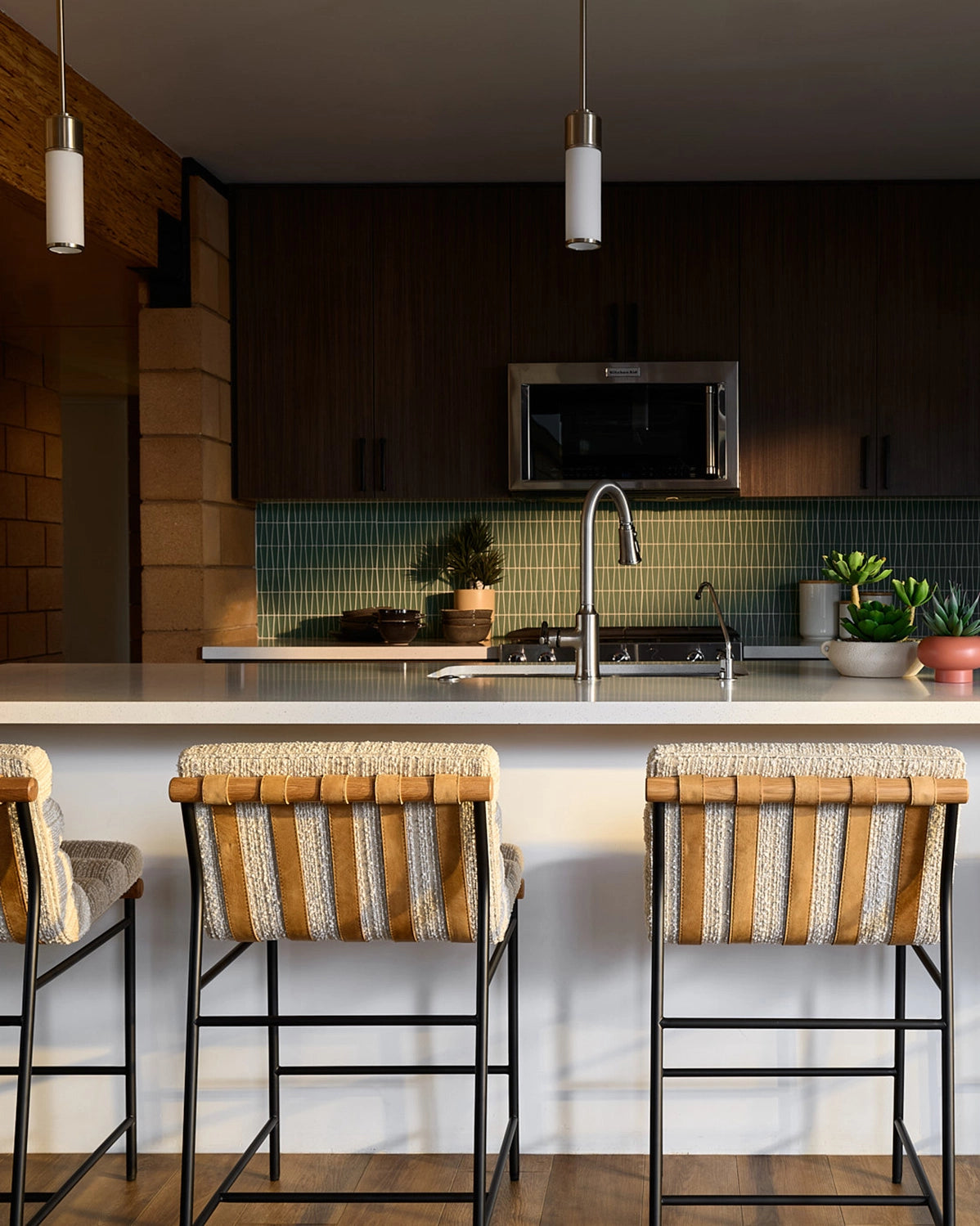 Sand Boucle / White Oak / Counter (24" Height)