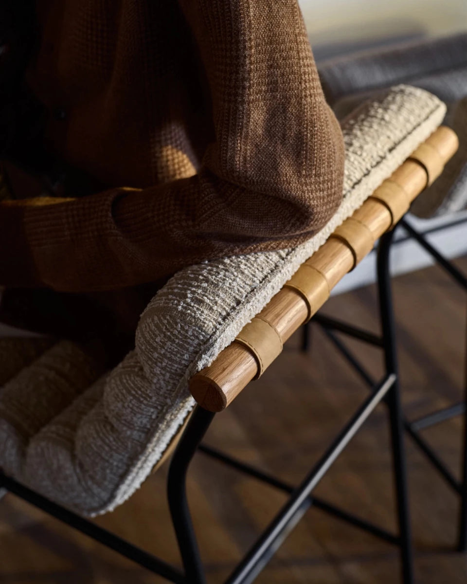 Sand Boucle / White Oak / Counter (24" Height)