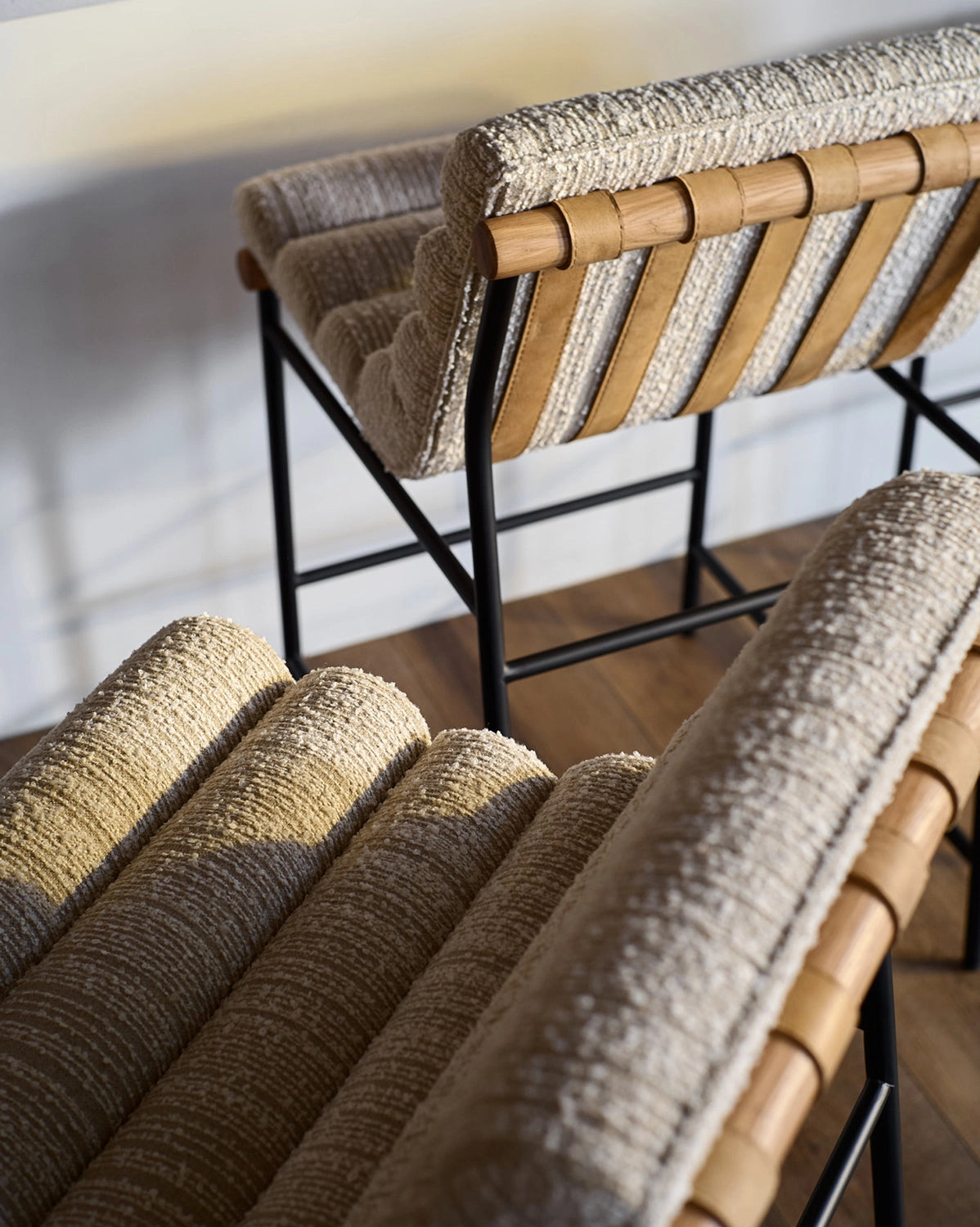 Sand Boucle / White Oak / Counter (24" Height)