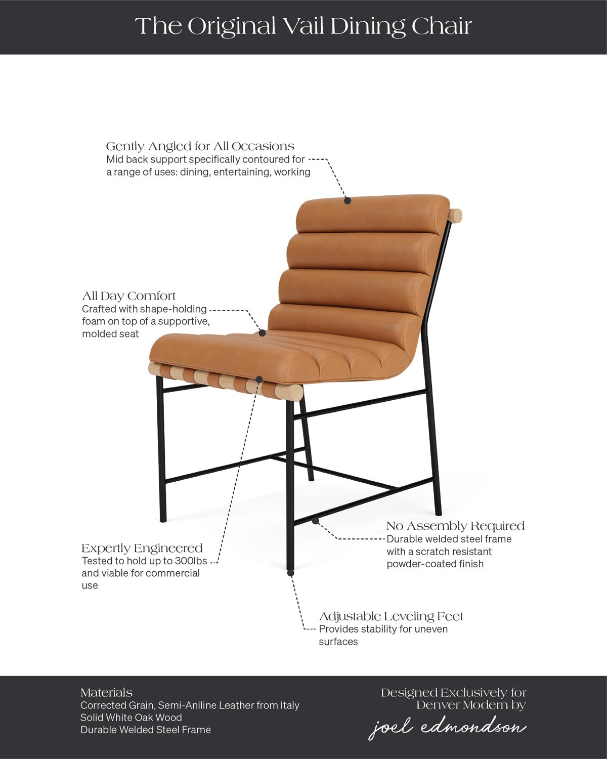 Saddle Leather / White Oak