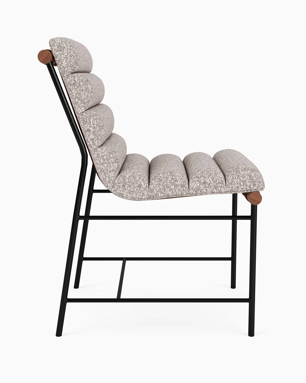 Stone Boucle / Walnut