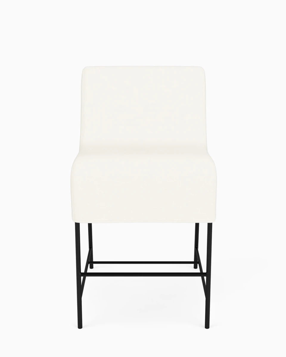 Ivory FIQA Woven / Vail Stool Cover