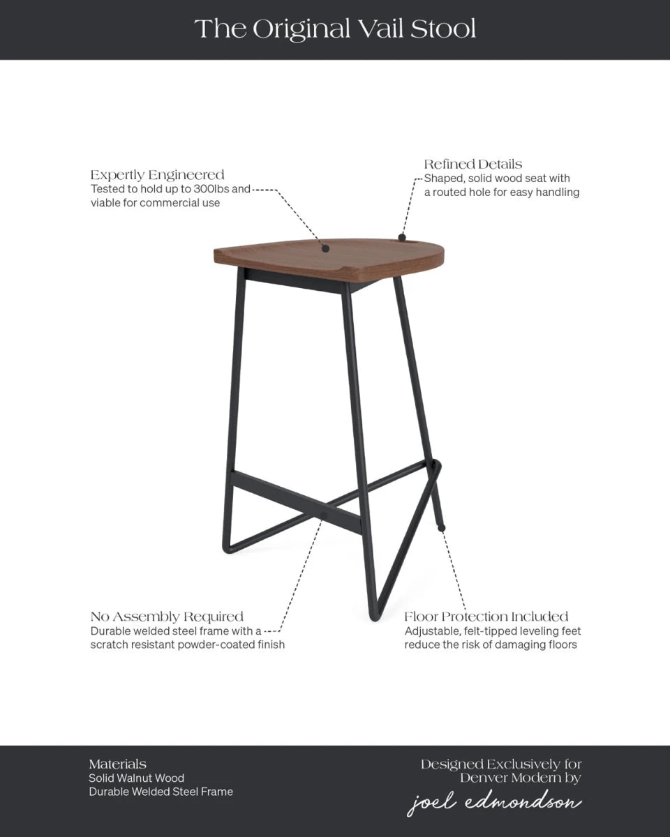 Walnut / Counter (24" Height)