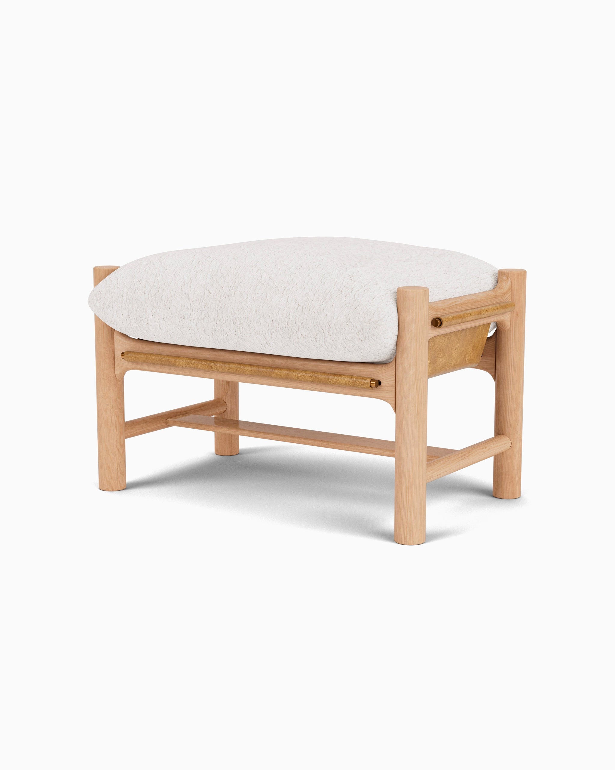 Ivory Himalaya / Sunflower Leather / White Oak