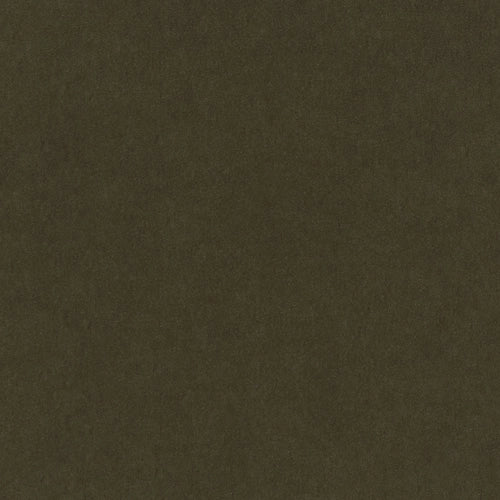 Olive-green velvet fabric with soft, textured pile surface.